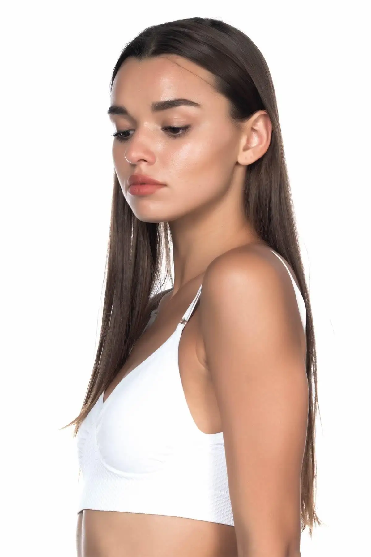 Agraflı Beyaz Minimizer Korse