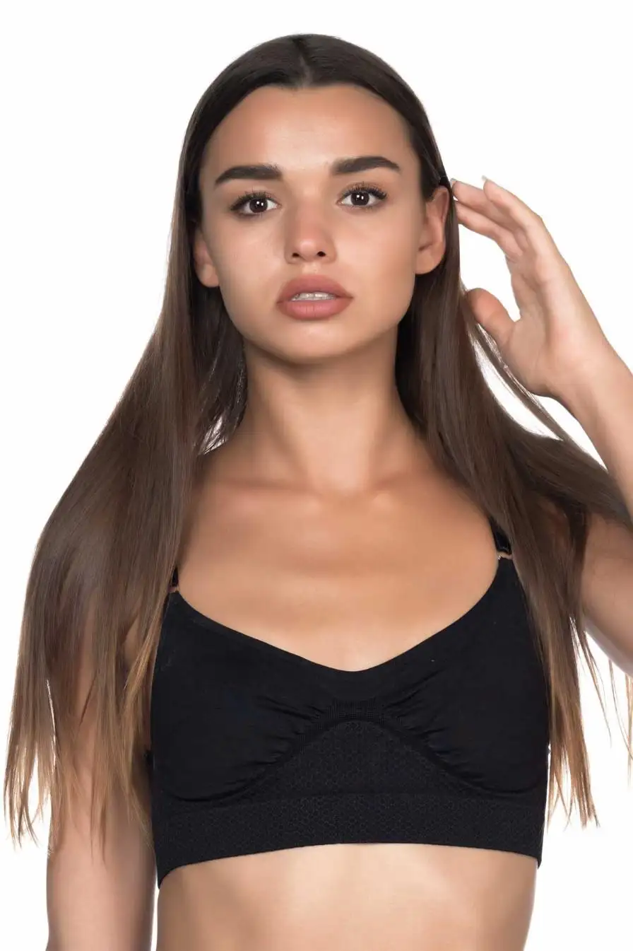 Agraflı Siyah Minimizer Korse