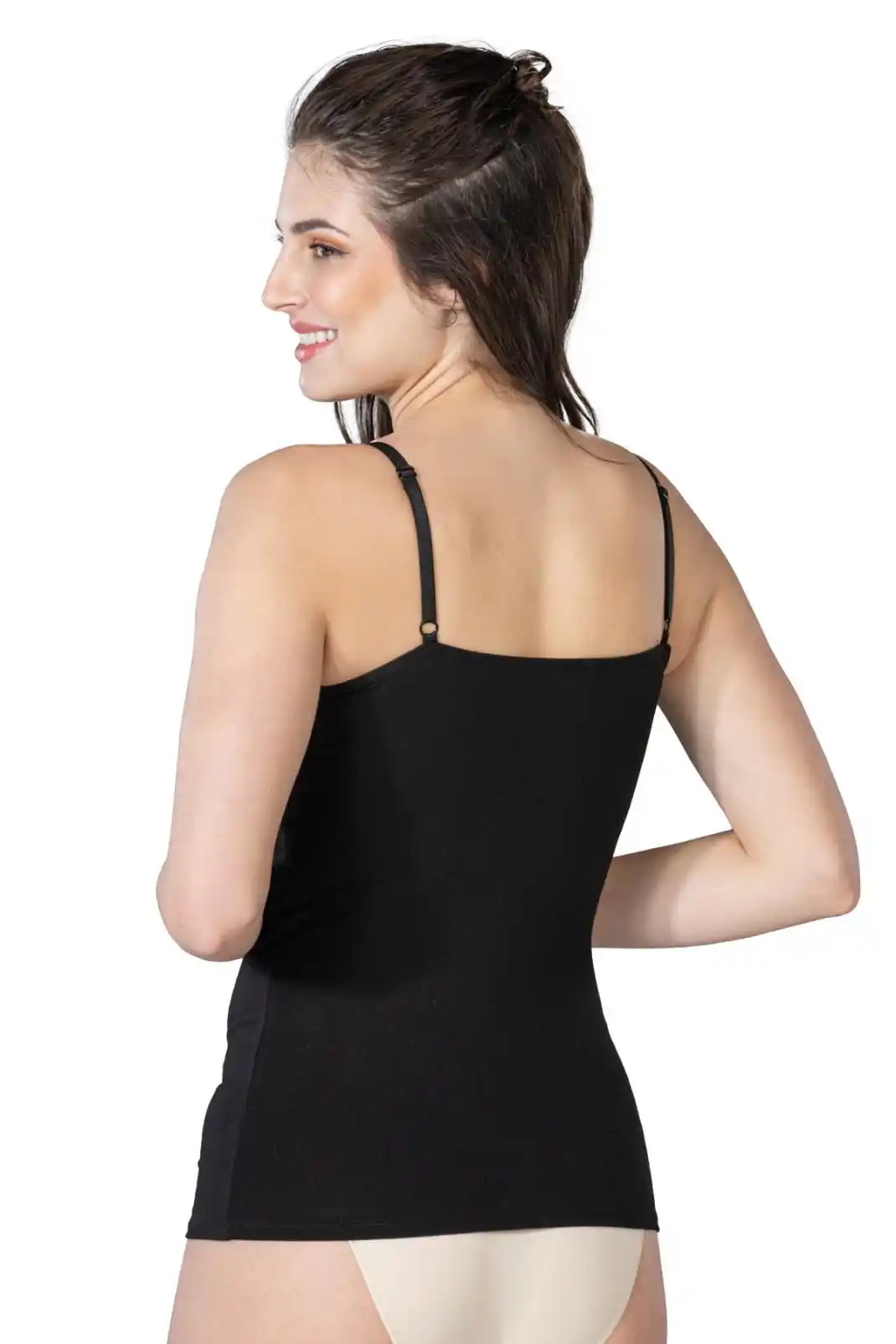 Siyah Modal Cotton Emzirme Atlet