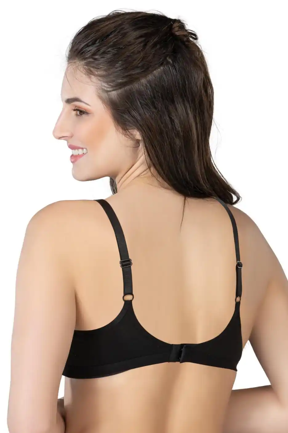 Siyah Modal Cotton Emzirme Sütyen