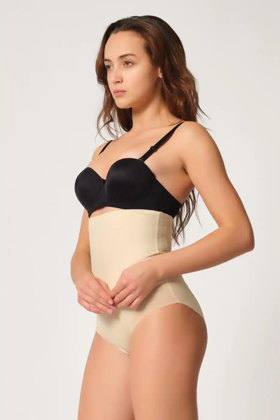 Ten Rengi Tül Lazer Kesim Slip Korse