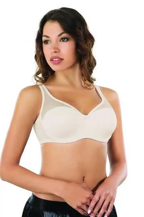 Açık Ten Rengi Pedli Tül Toparlayıcı Sütyen