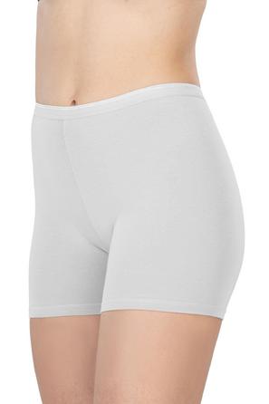 Beyaz Modal Cotton Mini Tayt