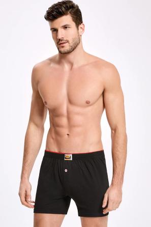 Erkek Pamuklu Havlu Bel Renkli Klasik Boxer