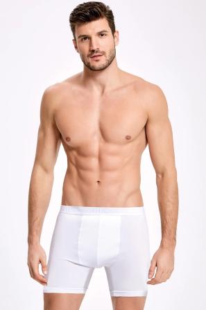 Erkek Uzun Likralı Pamuk Boxer