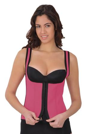 Gül Kurusu Agraflı Göğüs Açık Atlet Korse