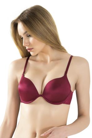 Mikrofiber İnce Askılı Çift Dolgulu Kadın Sütyen