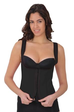 Siyah Agraflı Göğüs Açık Atlet Korse