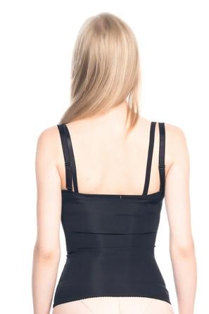 Siyah Alt Göğüs Kesimli Bel ve Basen Toparlayıcı Korse