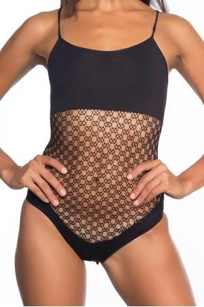 Siyah Fantezi Kadın Body