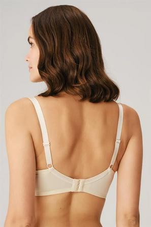 Ten Rengi Balenli Desteksiz Dolgusuz Küçültücü Toparlayıcı Kadın Sütyen