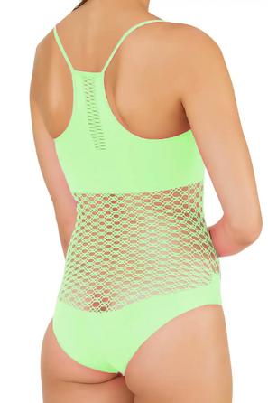 Yeşil Fantezi Kadın Body