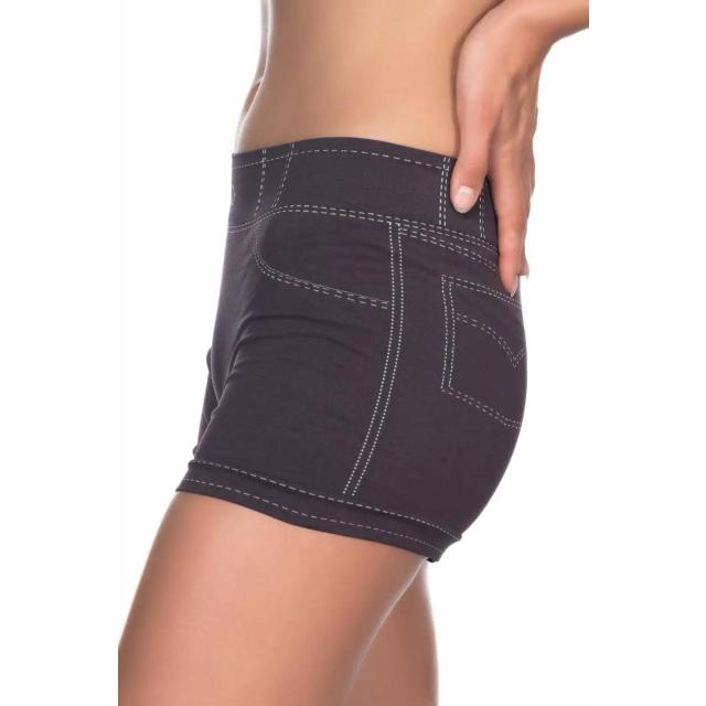 Antrasit Soft Kot Görünümlü Boxer