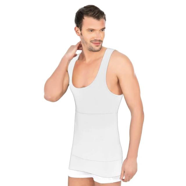 Beyaz Modal Cotton Erkek Atlet Korse
