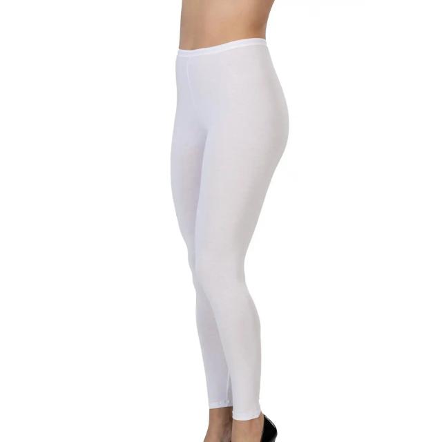 Beyaz Modal Cotton Uzun Tayt Beyaz Modal Cotton Uzun Tayt