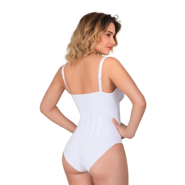 Beyaz Sırt Destekli Emzirme Body Korse