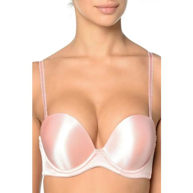 Cindy Sihirli Bra Açık Pembe Sütyen Şık Model