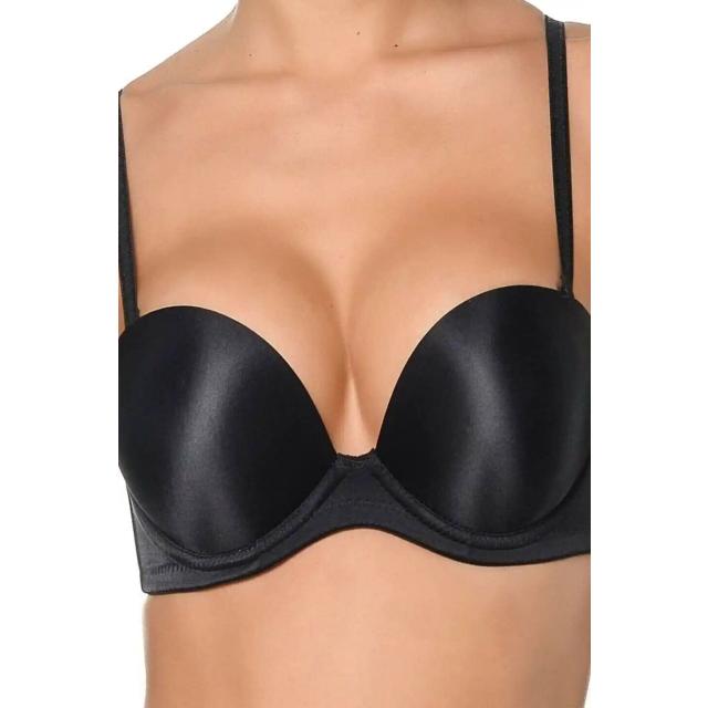 Cindy Sihirli Bra Siyah Sütyen Şık Model