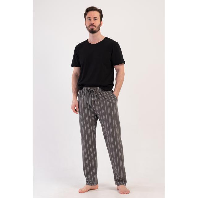 Erkek Büyük Beden Füme Suprem Tek Alt Pijama Erkek Büyük Beden Füme Suprem Tek Alt Pijama