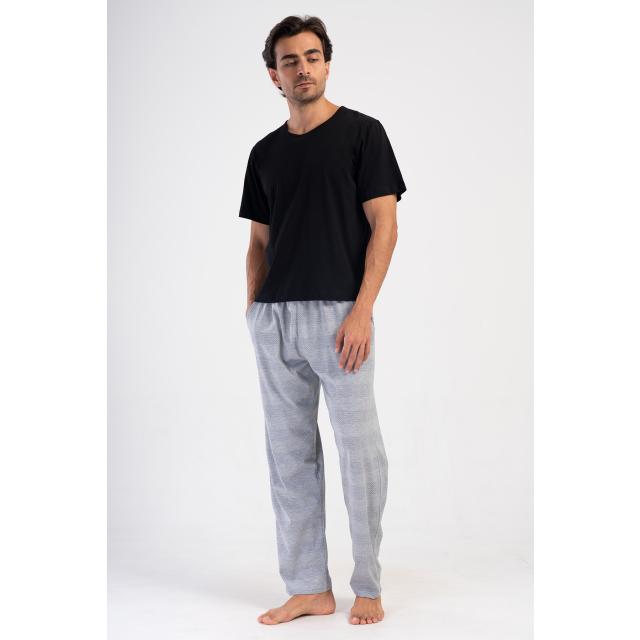 Erkek Gri Suprem Cepli Tek Pijama Altı Erkek Gri Suprem Cepli Tek Pijama Altı