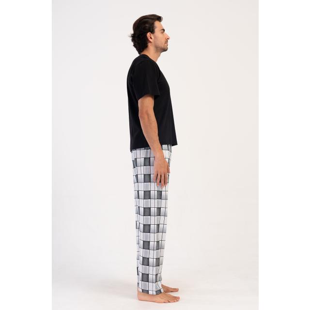 Erkek Gri Suprem Cepli Tek Pijama Altı