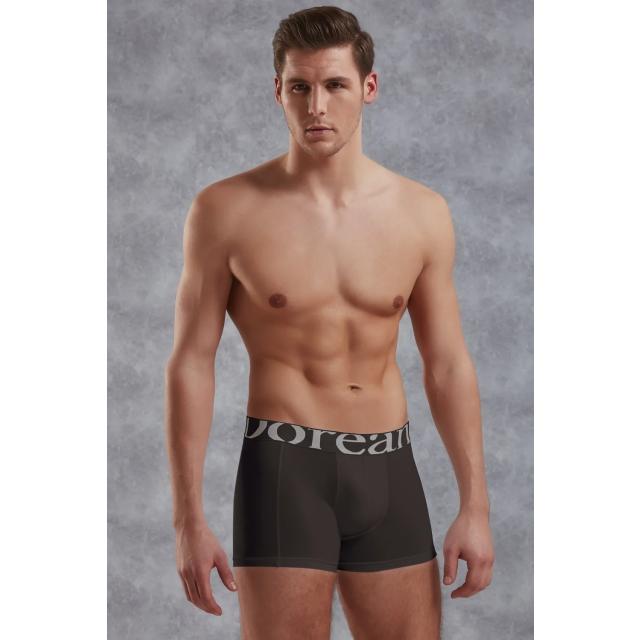 Erkek Modal Pamuklu Antrasit Lastik Bel Likralı Kısa Boxer Erkek Modal Pamuklu Antrasit Lastik Bel Likralı Kısa Boxer