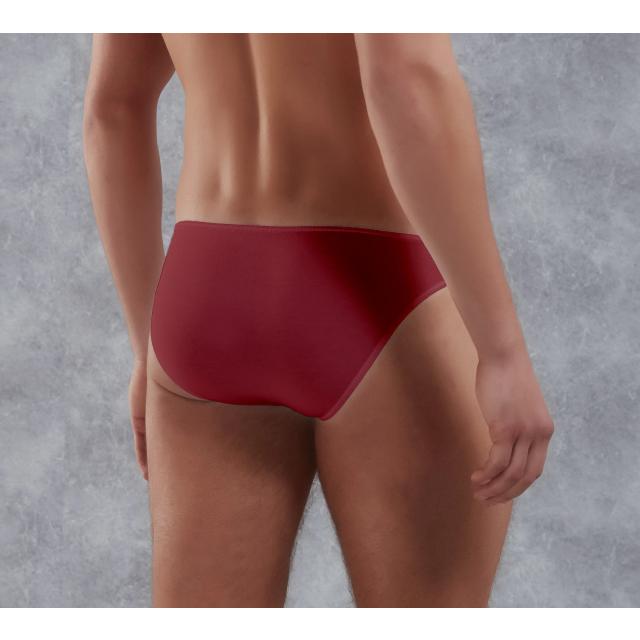 Erkek Modal Pamuklu Bordo Klasik Slip Külot