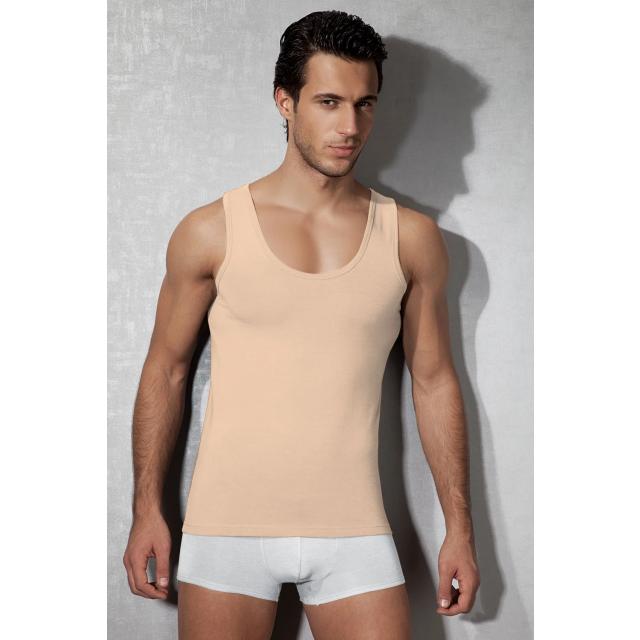 Erkek Modal Pamuklu Ten Slim Fit U Yaka Atlet Erkek Modal Pamuklu Ten Slim Fit U Yaka Atlet