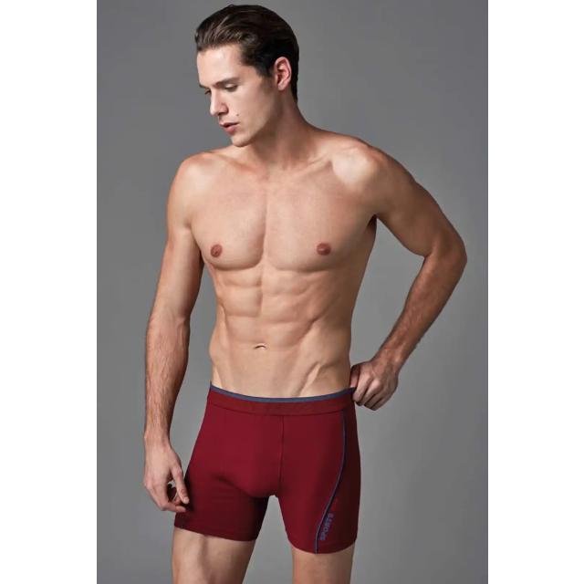 Erkek Pamuk Elastan Karışımlı Slim Boxer