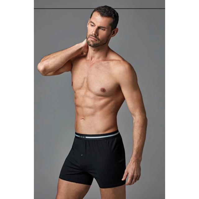 Erkek Pamuk Modal Düğmeli Boxer