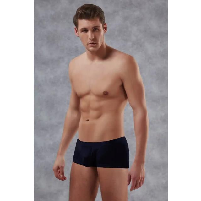 Erkek Pamuklu Lacivert Torbalı Mini Paça Boxer Erkek Pamuklu Lacivert Torbalı Mini Paça Boxer