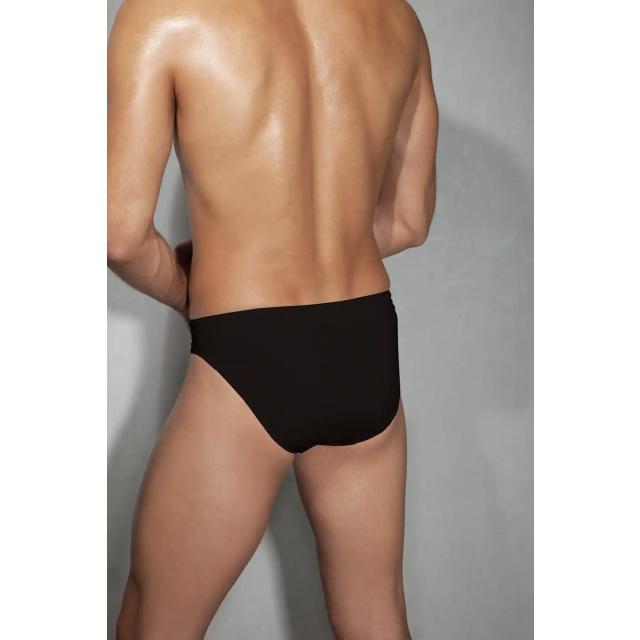 Erkek Siyah Pamuklu Slip