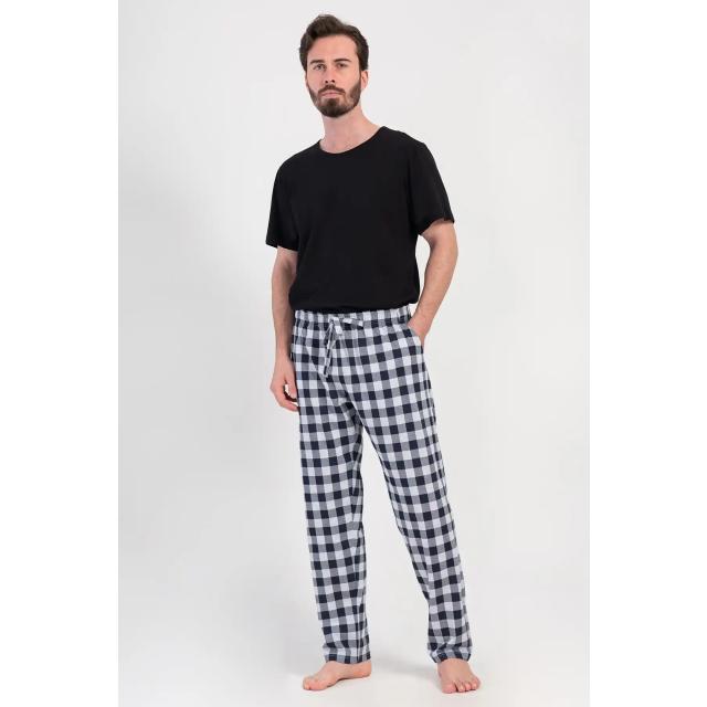 Erkek Süprem Siyah Beyaz Kareli Pijama Altı Erkek Süprem Siyah Beyaz Kareli Pijama Altı