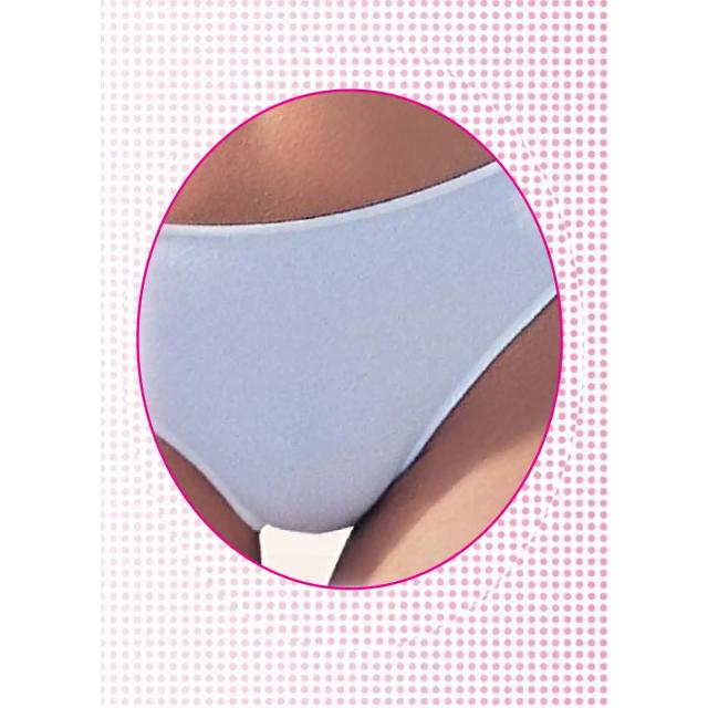Kadın Beyaz Gizli Lastikli İz Yapmayan Modal Slip Külot