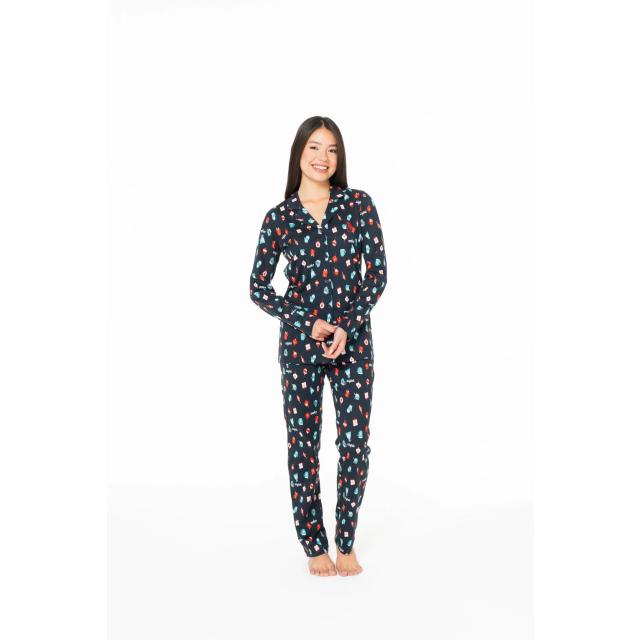 Kadın Lacivert Pijama Takım U.S. Polo Assn. Kadın Lacivert Pijama Takım U.S. Polo Assn.