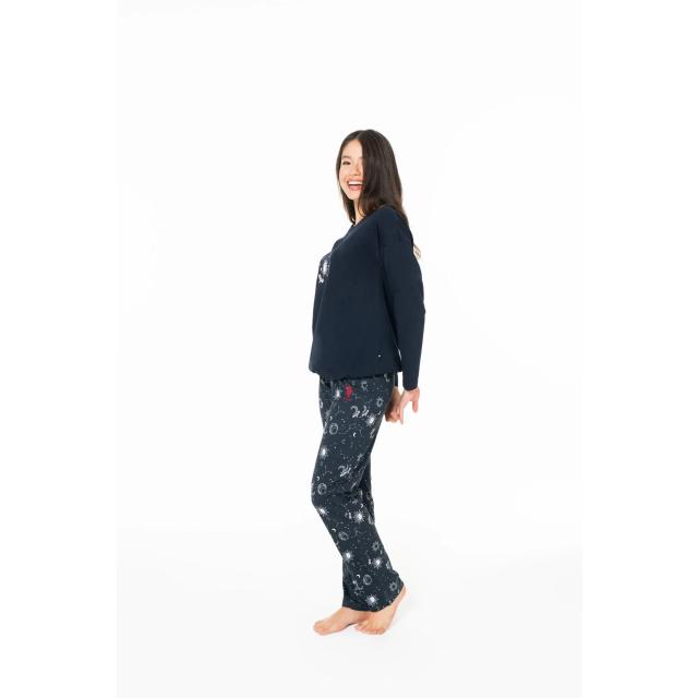 Kadın Lacivert Pijama Takım U.S. Polo Assn.
