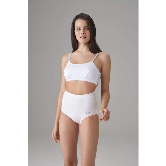 Kadın Pamuklu Beyaz Büyük Beden Yüksek Bel Slip Korse Kadın Pamuklu Beyaz Büyük Beden Yüksek Bel Slip Korse