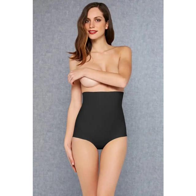 Kadın Pamuklu Siyah Slip Korse Kadın Pamuklu Siyah Slip Korse