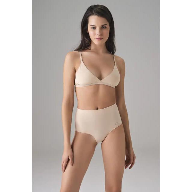 Kadın Pamuklu Ten Rengi Dikişsiz Korse Slip Külot Kadın Pamuklu Ten Rengi Dikişsiz Korse Slip Külot