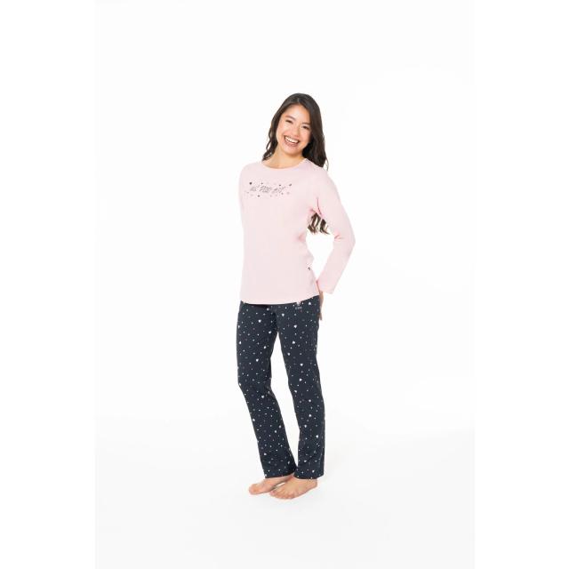 Kadın Pembe Kalpli Pijama Takım U.S. Polo Assn.