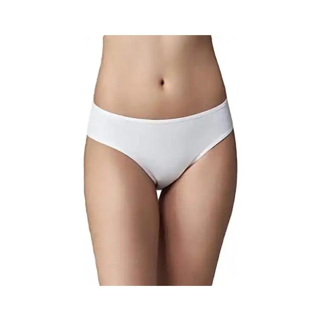 Kadın Siyah Beyaz Ten 5'li Klasik Slip Külot