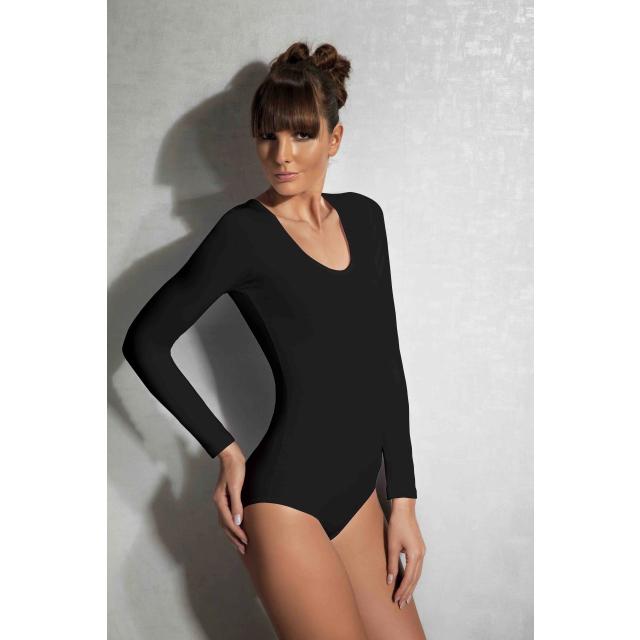 Kadın Siyah Uzun Kollu U Yaka Body Kadın Siyah Uzun Kollu U Yaka Body