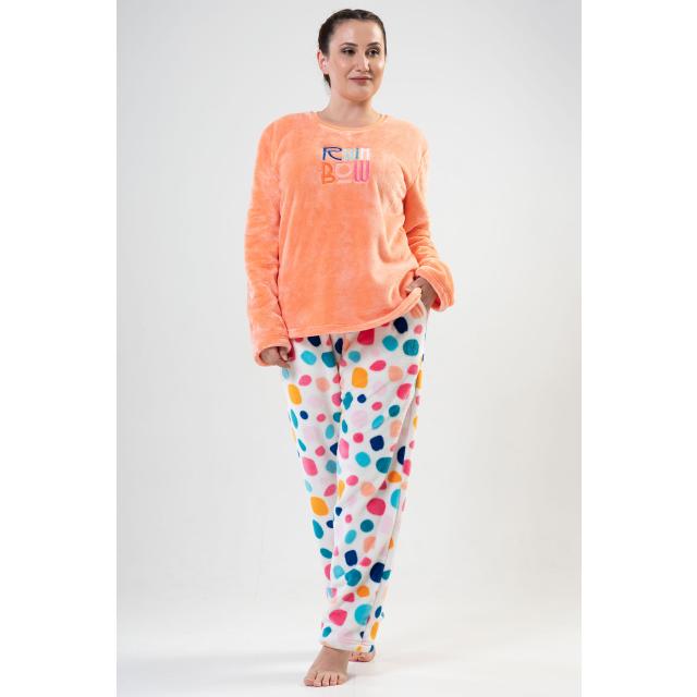 Kadın Soft O Yaka Uzun Kol Cepli Pijama Takım Kadın Soft O Yaka Uzun Kol Cepli Pijama Takım