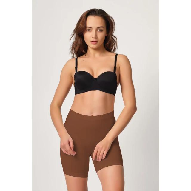 Kahverengi Soft Paçalı Boxer