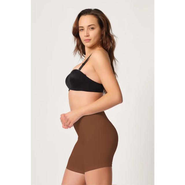Kahverengi Soft Paçalı Boxer