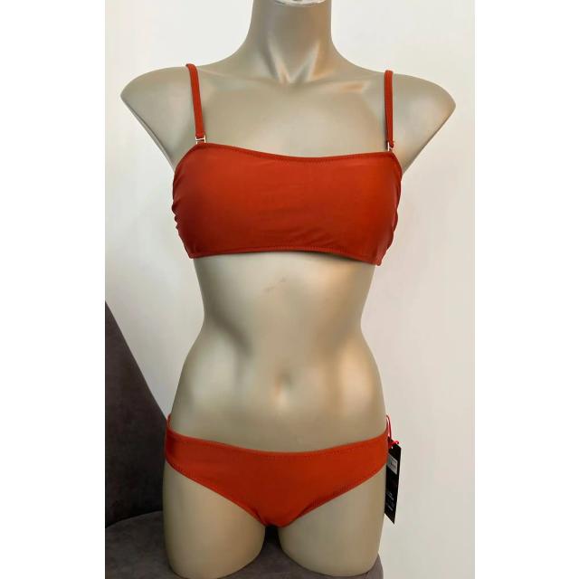 Kahverengi Düz Bikini Altı