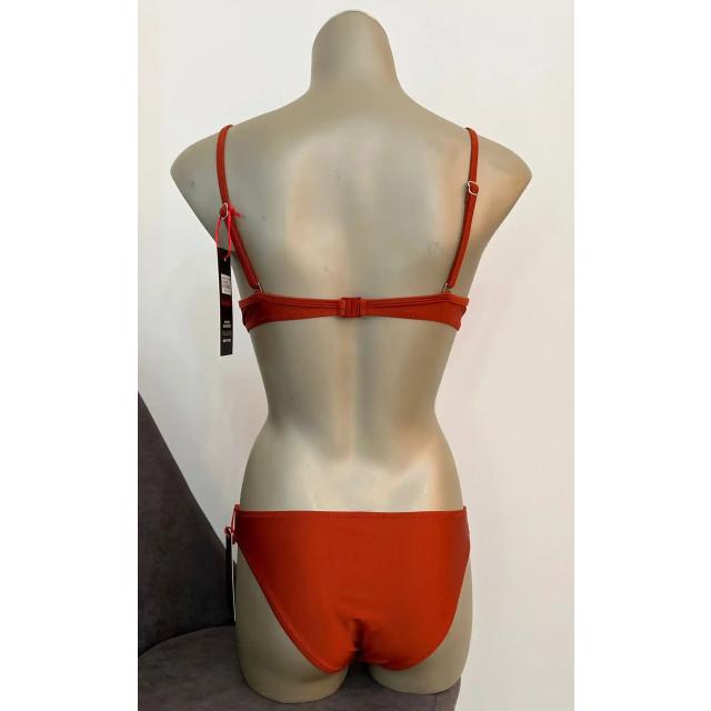 Kahverengi Düz Bikini Altı