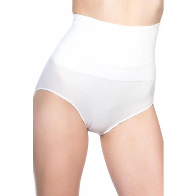 Yüksek Bel Toparlayıcı Slip Beyaz Korse