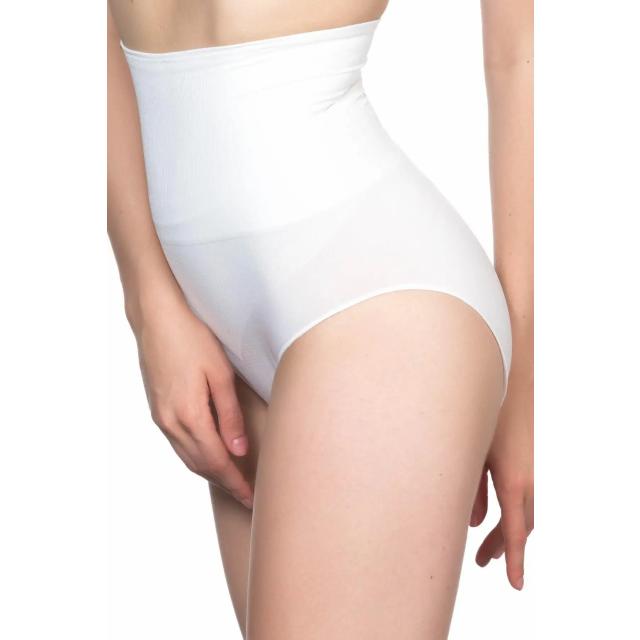 Yüksek Bel Toparlayıcı Slip Beyaz Korse