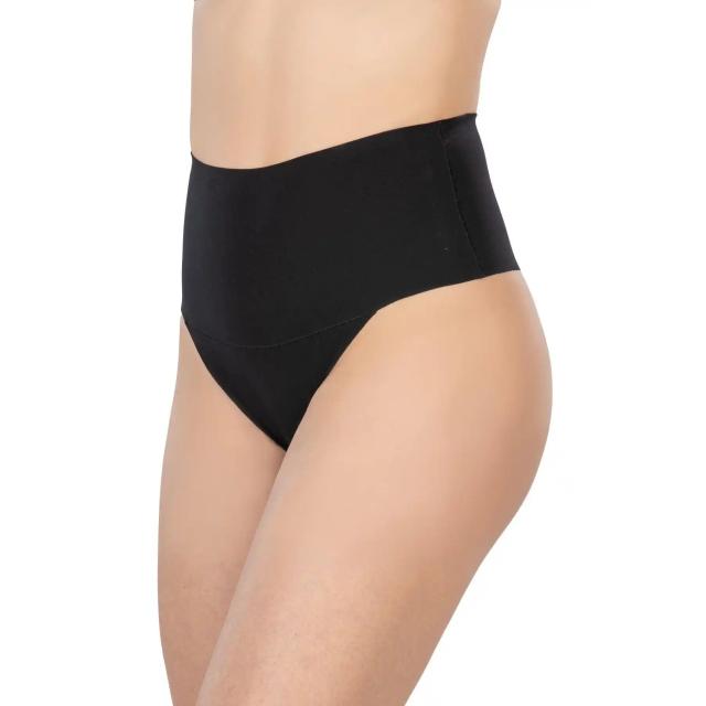 Siyah Lazer Kesim Yüksek Bel İz Yapmaz String Siyah Lazer Kesim Yüksek Bel İz Yapmaz String